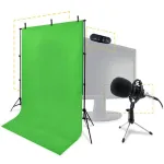 Steelplay Pro HD 4 in 1 srautinio perdavimo rinkinys, 2 MP, 1920 x 1080 pikselių, Full HD, 25 kadrų per sekundę, USB 2.0, juoda, nerūdijantis plienas