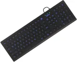 KeySonic KSK-8031INEL-B (DE) klaviatūra, pramoninė, USB, QWERTZ, voki&scaron;ka, juoda
