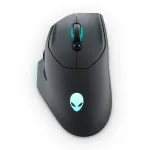 Alienware AW620M pelė, belaidė, de&scaron;inei rankai, RF + USB Type-C, optinė, 26000 DPI