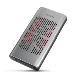 I&scaron;orinė dėžutė AXAGON EEM2-20GD USB-C 20 Gbps dviems M.2 NVMe SSD diskams su aparatiniu klonavimu