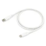 USB 3.2 Gen 1 C į A laidas EQUIP 0,5 m 5 Gbps baltas (USB-C į USB-A, nikeliuoti kontaktai)