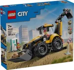 LEGO City 60480 Geltonas krautuvas su ekskavatoriaus strėle (301 dalis)
