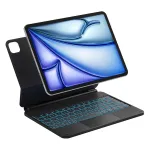 Inateck Keyboard Case with Trackpad, skirtas iPad Pro 11 colių ir iPad Air 10,9 colių (4/5 kartos), QWERTZ i&scaron;dėstymas, juodos spalvos