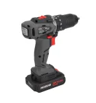 HOOZAR CD45BL-D2 akumuliatorinis gręžtuvas-suktuvas, 18V, 2x2.0Ah, 45Nm