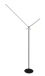 Grindinis &scaron;viestuvas LIGHT FLOOR LED TANGER 170CM BLACK