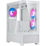 SilverStone Lucid 05 White 270&deg; Panoramic Glass Design Mid-Tower Case