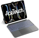 Inateck Keyboard Ace Touch iPad 13 Compatible QWERTZ Grey