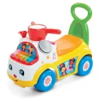 Vaiki&scaron;kas paspiriamas Fisher-Price Musical Parade, geltonas