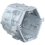 Kaiser Elektro įleidžiama prietaisų pajungimo dėžutė 1555-06UP1 su fiksuotomis tvirtinimo briaunomis 4x3