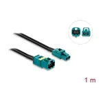 Delock kabelis Mini FAKRA Z Dual Jack &ndash; FAKRA Z Dual Plug 0,5 m