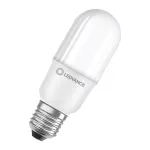 LEDVANCE LED Stick 9W lempa, atitinka 75W, E27, 1050lm, 2700K &scaron;iltai balta, matinė, 200&deg;, 15000h, energinė klasė E