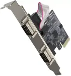 UNITEK PCI Express valdiklis 2x RS-232