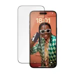 PanzerGlass &reg; Ceramic Protection ekrano apsauga iPhone 15 Pro Max | Ultra-Wide Fit su EasyAligner