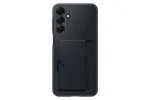 Samsung EF-OA166TBEGWW TPU apsauga su kortelių ki&scaron;ene Galaxy A16 / A16 5G, juodos spalvos