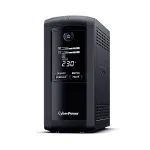 Nepertraukiamo maitinimo &scaron;altinis CyberPower VP700ELCD, linijinis interaktyvus, 0,7 kVA, 390 W, 4 lizdai