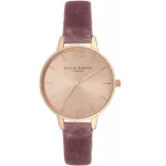 OLIVIA BURTON moteri&scaron;kas laikrodis Daisy Chain OB16DE03 34mm rožinis auksas nerūdijančio plieno tinklelis