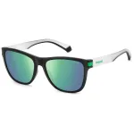 POLAROID PLD2138S3OL Unisex Rectangular Sunglasses - Havana Frame, Brown Polarized Lens