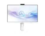 MSI Modern AM273QP AI 1UM-406EU Intel Core Ultra 5 125H 27 colių QHD 16GB 512GB SSD WiFi+BT Klaviatūra+Pelė W11P 3 metai Baltas