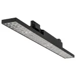 SYNERGY21 LED bėginis &scaron;viestuvas 48W 60&deg; &Scaron;ilta balta CRI>90 Juodas 3-fazių bėginei sistemai