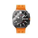 Grūdinto stiklo apsauginis stikliukas FIXED, skirtas Samsung Galaxy Watch Ultra &mdash; skaidrus, 2 vnt.