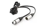 SWIT ELECTRONICS S-7102 3 m 4 kontaktų XLR nuolatinės srovės maitinimo laidas profesionaliai vaizdo ir transliacijos įrangai