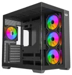 Redragon EVO ARGB GC-623-PRO Mid-Tower Gaming Case, Black