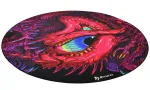 Arozzi Zona Round Floor Pad Crawling Chaos &ndash; apskritas apsauginis kilimėlis kėdės ratukams ir grindims