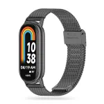 TECH-PROTECT Milanese Loop Band, skirtas Xiaomi Smart Band 8 / 9 / NFC &ndash; juoda