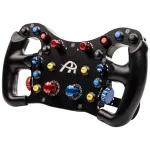 Vairavimo ratas Ascher Racing F64-USB V3 &ndash; drugelio formos ergonominis dizainas, USB jungtis