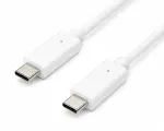Accura USB-C į USB-C laidas 2,0 m 100 W baltas