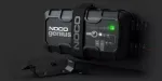 Automatinis akumuliatoriaus įkroviklis NOCO GENIUS10 EU 10 A 6V/12V su priežiūros ir desulfatavimo funkcijomis, 150 W, Li‑Ion/AGM/Gel, IPX atsparus vandeniui