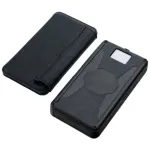PowerNeed ES20000B sulankstoma saulės baterija su i&scaron;orine baterija, 9 W, 20000 mAh, Li-Poly, 2x USB 2 A, juoda