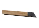 Plaukiojanti lentyna cama meble OVO 1300&times;200&times;150 mm ąžuolas/betonas, medžio drožlių plok&scaron;tė, montuojama ant sienos