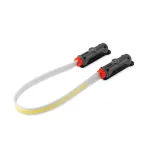 NEBO Bando 1K Strap Light 1000 Lumen USB-C įkraunamas priekinis žibintas su magnetiniu pagrindu &ndash; pilka