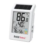 RAINPOINT BALDRTHERM B0707 saulės energija maitinamas termo-higrometras su lauko jutikliu