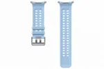 Samsung Marine Band, skirtas Galaxy Watch Ultra 2/Ultra, mėlynas, S/M, fluoroelastomeras