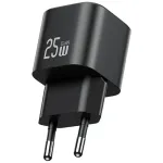 USAMS 25W GaN USB-C greitas įkroviklis - baltas