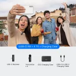 BOYA BY-V4U USB-C belaidė segamo mikrofono sistema