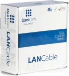 DSIT Danicom CAT5e FTP tinklo kabelis 50m vientisa gysla PVC Dca 100% varis
