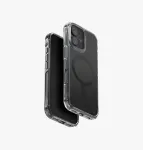 UNIQ LifePro Xtreme MagClick įkrovimo dėklas, skirtas iPhone 17 &ndash; juodas buferis, skaidri nugarelė