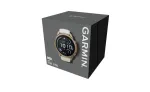 Garmin Fenix 9 Pro &ndash; inReach, 43 mm Autumn Gold titano su Cream/French Grey silikoniniu dirželiu