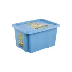 keeeper dėžė su dangčiu 15L Karolina &ldquo;Minions Happiness&rdquo; 38x29,5x20,5cm &scaron;viesiai mėlyna