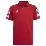 adidas Tiro 23 Competition Cotton Polo vaiki&scaron;ki mar&scaron;kinėliai raudoni HI4715 152cm