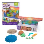 Spin Master Kinetic Sand Project Planet Turtle Beach žaidimų rinkinys, 680 g