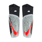 Nike Mercurial Lite futbolo blauzdų apsaugos, pilkos, M dydis