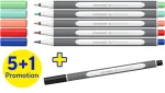 Schneider Paint-It 070 flomasterių rinkinys, įvairių spalvų, 6 vnt. ML07010503