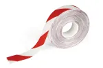 DURABLE DURALINE 50/05 lipni grindų ženklinimo juosta, raudona/balta, 50 mm x 5 m 1021132