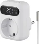 Sygonix SY-6824096 ki&scaron;tukinis termostatas su savaitine programa, 16 A, 3680 W, LCD, apsauga nuo už&scaron;alimo, vaikų užraktas, baltas