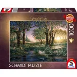 Dėlionė Schmidt Spiele Terry Redlin &bdquo;Morning Magic at the Pond&ldquo; &ndash; 1000 dalių