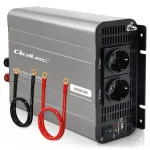 Qoltec modifikuotos sinusoidės įtampos keitiklis 12V į 230V 2000W/4000W su USB, suderinamas su LiFePO4, GEL, AGM
